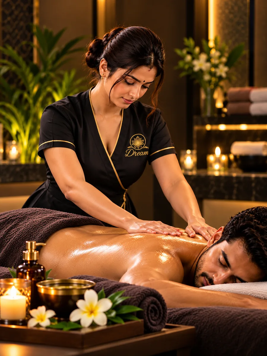 Body Massage at Dream Wellness Spa, Monda Market, Secunderabad